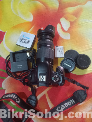 Canon 600D Dslr Camera With 75-300mm Zoom Lens